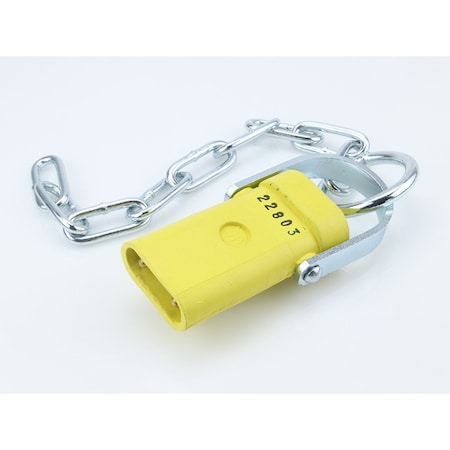 Woodhead DB 2P MSPG YELLOW 3 FT. CHAIN 22805